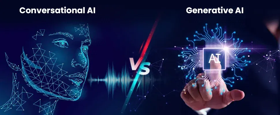 Conversational AI vs. Generative AI