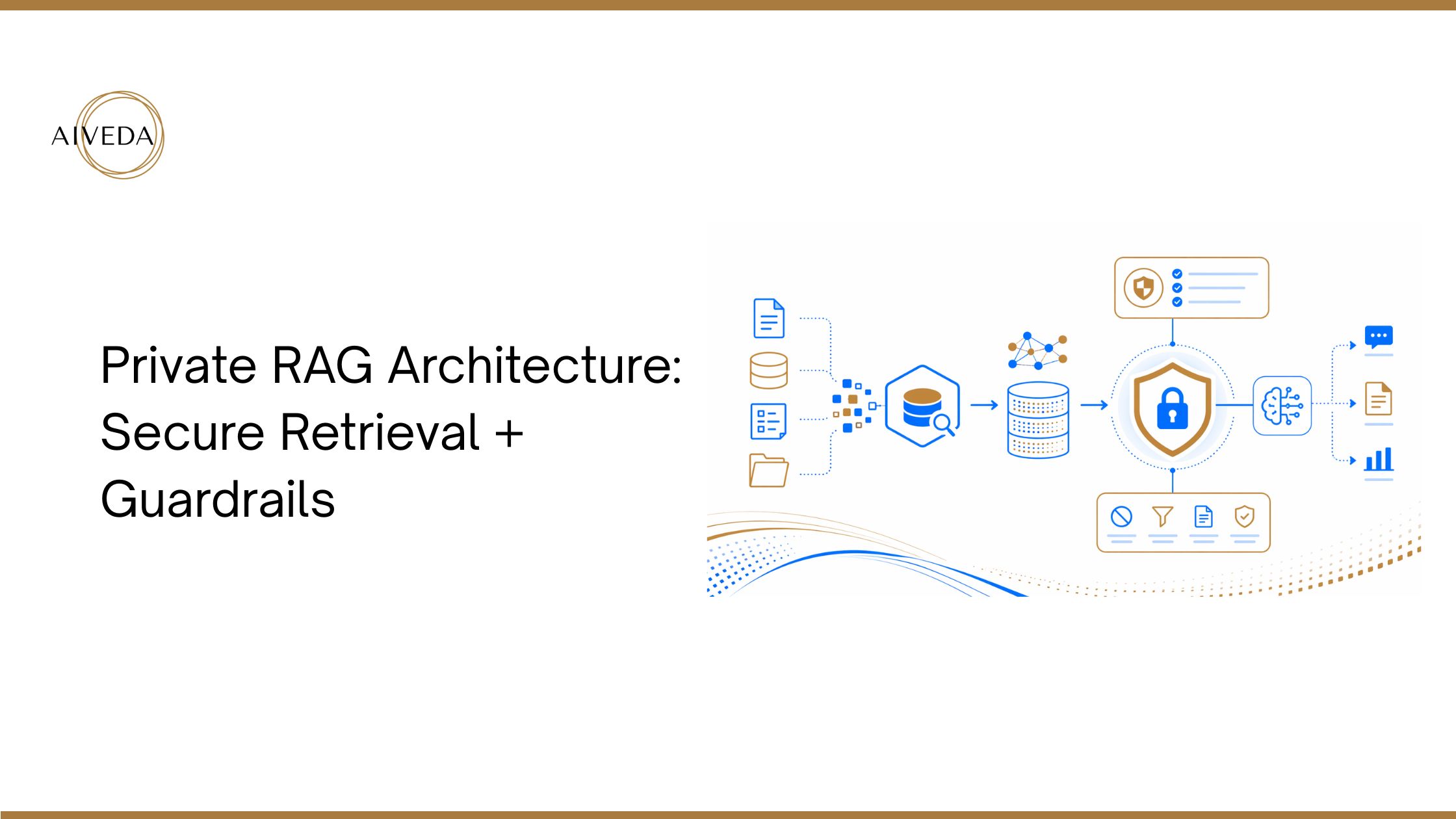Private RAG Architecture: Secure Retrieval + Guardrails