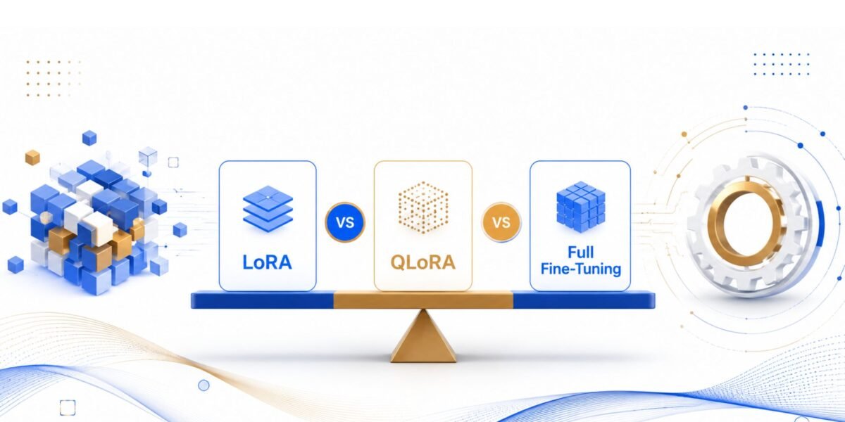 LoRA vs QLoRA vs Full Fine-Tuning